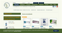 Desktop Screenshot of homeopatika.hu